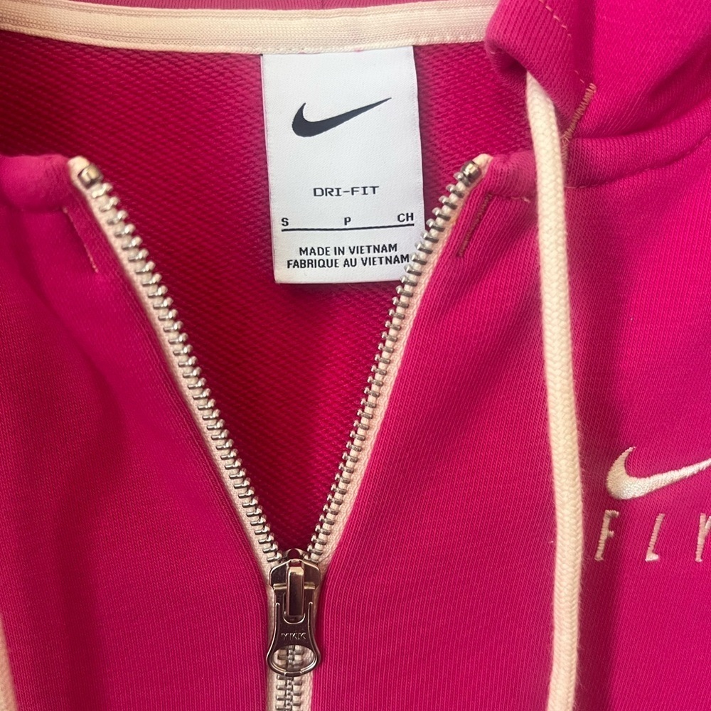 Nike Fuchsia Dri-FIT Hoodie - Picture 2 of 6
